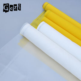 중국 백색 노란 폴리에스테 스크린 인쇄 메시, 보통 직물 실크 스크린 직물 메시 협력 업체