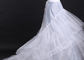 결혼 예복을 위한 여성 페티코트 스크린 메시 그물 Underskirt 뻣뻣한 안대기 나일론 메시 협력 업체